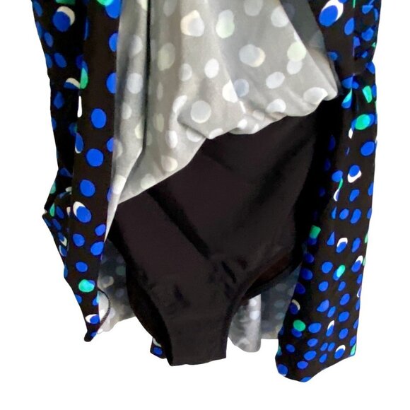 Seekers Essentials Australia One Piece Swimsuit Swim Dress Size 12 NEW - Picture 4 of 7